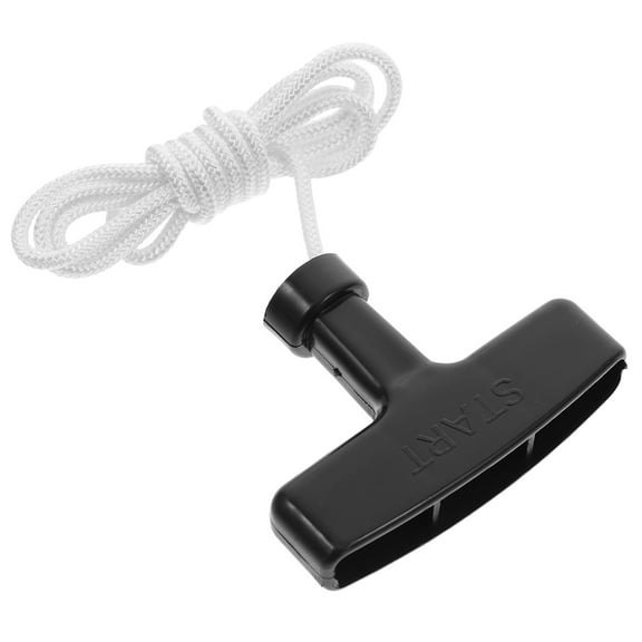 OUNONA 2-Pack Universal Pull Rope Handle for Lawn Mower and Chainsaw Starter Cord Replacement, Small Engine Grass Trimmer Accessory