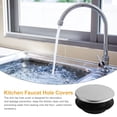 thumbnail image 3 of 3pcs Sink Hole Covers Kitchen Faucet Hole Covers Stainless Steel Sink Hole Covers, 3 of 5