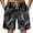 Z127-Black, variant on CHENge Shorts Men Lightweight Solid Color Quick Dry Beach Swimming Shorts with Pockets Stretch Fabric Fishing Shorts for Men