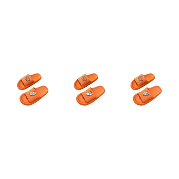 Minnieouse Sandalia transpirable para mujer: y a la moda, ligera, y gruesa, plataforma fácil de limpiar, punta abierta, naranja 40/41 40/41 Type1 NO1