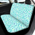 thumbnail image 4 of Uourmeti Seat Protectors Full Set Interior Decor Car Seat Covers Polyester Breathable Easy to Install, Fit for most Cars Truck Sedans, Colorful Leopard, 4 of 10
