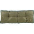 thumbnail image 2 of The Gripper Non-Slip Tufted Bench Cushion for Indoor Furniture, Entryway Storage, Bay Window, Corner Nook or Piano Seat, 43 Inches, Teal, 2 of 5