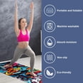 thumbnail image 2 of Graffiti Yoga Towels with Storage Bag, 72.8"x26.8", Suitable for Yoga, Pilates, Fitness, Etc. Gym Towels for Workout, Towel Yoga Blanket, Microfiber Yoga Towel for Men/Women, 2 of 6