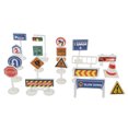 thumbnail image 1 of 18x Señales de Carretera de Simulación Juguete de Enseñanza de Conocimiento de Tráfico para Niñas - #a Sunnimix Juguete Playset de señales de tráfico, 1 of 8