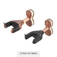 thumbnail image 2 of Wall Mount Violin Fiddle Viola Hanger Hook Holder Keeper Auto Grip System Rubber Cushion Wood Base, 2 of 9