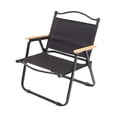 thumbnail image 2 of Silla plegable Zulema con respaldo muebles de exterior Reposapiés portátil, 2 of 8