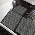 thumbnail image 3 of PURE ERA 2' x 3' Stair Tread Landing Mat Indoor Carpet Doormat Floor Mat Area Rug Self-adhensive Non-slip Back (Gray Diamond Trellis,24 in.x36 in.), 3 of 7