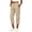 a01Khaki, variant on Yyeselk Womens Corduroy Cropped Pants Casual Classic Fit Elastic Waist Beach Trousers Joggers Sweatpants with Pockets Light Blue XL
