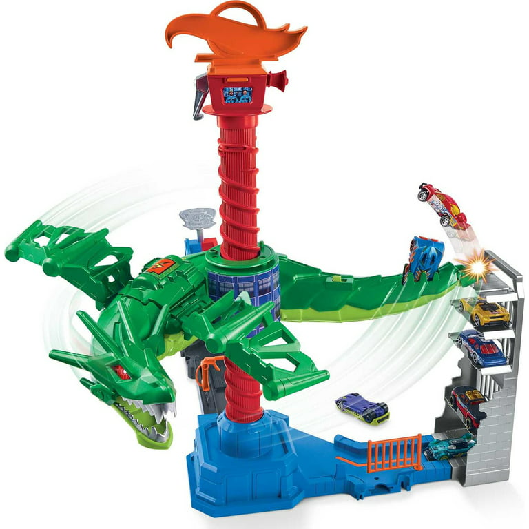 Pista Hot Wheels Dragon Destroyer Mattel