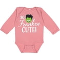 thumbnail image 3 of Inktastic Halloween So Franken Cute Boys or Girls Long Sleeve Baby Bodysuit, 3 of 5