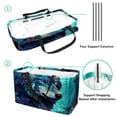 thumbnail image 4 of Wolf Large Capacity Reusable Foldable Oxford Cloth Cube Organizer Tote Bag Toy Basket, 4 of 7