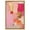 Gold Frame, variant on Art Remedy Blush Abstracts Canvas, 16" x 24", Gallery Wrapped, Petal Patchwork I