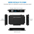 thumbnail image 4 of SharkTRUE Multi-Function Hard Disk Converter: USB3.0, SATA & IDE, Plug-And-Play Data Storage Solution, 4 of 8
