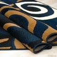 thumbnail image 4 of Allstar Rugs Allstar Modern with Abstract Swirl Design Rug Smoked Gray 5' 2"x7' 0" 5' x 8', 4 of 5