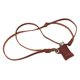 thumbnail image 1 of Collar Colgante Sunnimix Marrón Unisex Cuero de la PU, 1 of 5