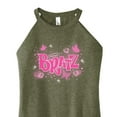 thumbnail image 3 of Bratz - Y2K Logo - Butterflies - Juniors High Neck Tank Top, 3 of 5