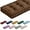 Brown, variant on Bench Cushions for Indoor Furniture 42x16 in Velvet Kitchen Dining Piano Window Seat Cushion, Tufted Patio Porch Swing Thicken Bench Pad Memory Foam(Gray)