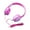 Pink, variant on Joernso Children Wired Headphone Stereo Surround Mega Bass HD-compatible Call High Performance Folding Student Headset with Microphone for Gaming