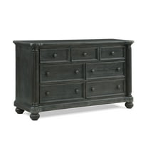 Kingsley Charleston 7 Drawer Dresser in Weathered Woodland