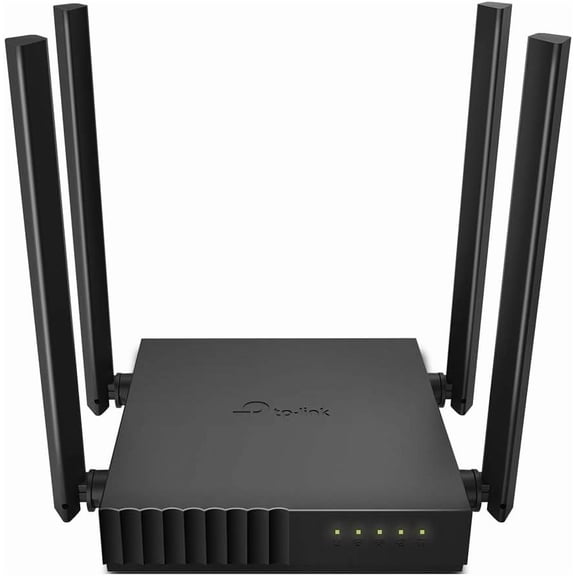 Dual-Band WiFi Router| Works with All Home Internet Providers Black