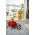 thumbnail image 5 of Room Copenhagen, Lego Storage Heads Stackable Storage Container - Buildable Organizational Bins for Kid’s Toys and Accessories - 9.45 x 9.45 x 10.67in - Large, Silly, Holds 500 Bricks, 5 of 5