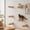6 Piece Sisal Post Steps, variant on Wall Mounted Cat Scratching Post - 11 in, for Indoor Cats Climbing & Scratching, 2-Post Integrated Set