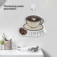 thumbnail image 6 of HongHeng Clearance Under $2.00 Coffee Hand Towel Thick Fleece Embroidered Towel Cute Hand Towel Kitchen Children's Small Towel Holiday Gift Suitable for Kitchen and Bathroom, 6 of 6