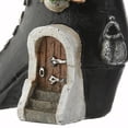 thumbnail image 4 of 6 in. Pre-Lit Halloween Figurine, Black, Witch's Boot, 1 Multicolor LED Light, Battery Operated, 4 of 4