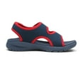 thumbnail image 2 of Bruno Marc Boys Open Toe Straps Outdoor Summer Sport Sandals(Toddler/Little Kid/Big Kid) SBSA224K NAVY/RED Size 4, 2 of 5