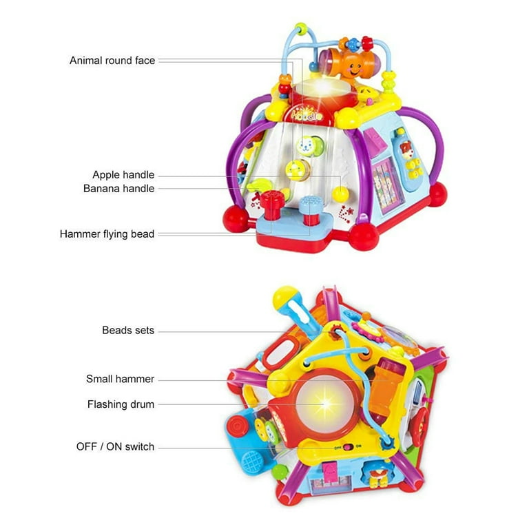 Woby musical cheap activity cube