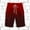 Red, variant on Blmnix Linen Shorts Men's Shorts Running Shorts Soccer Shorts Short with Pockets Pink Low Athletic Shorts for Men,M