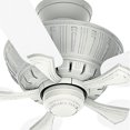 thumbnail image 5 of Casablanca Coletti 54 Inch Indoor Cottage Style White Ceiling Fan with Downrods, 5 of 5