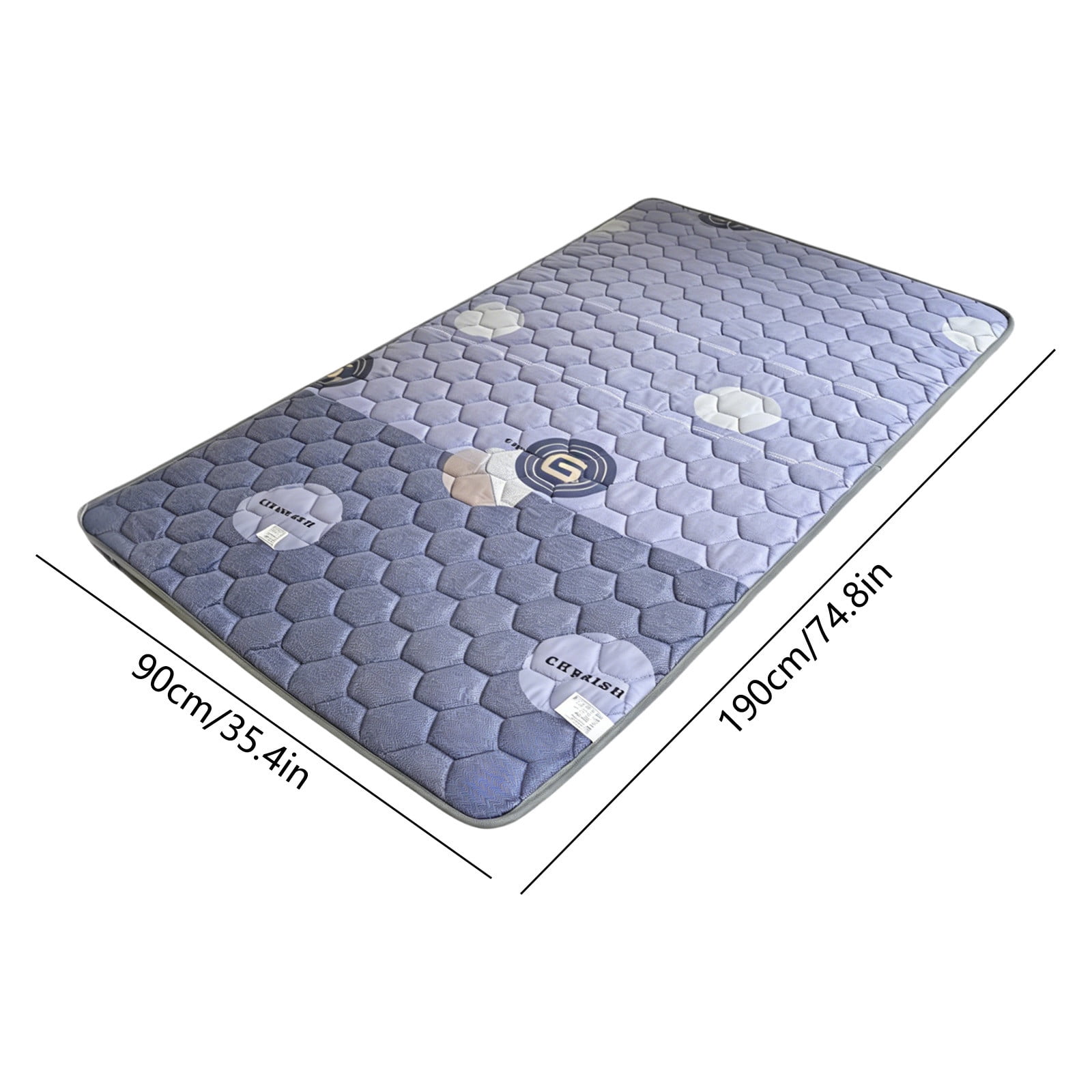 Reversible Mattress Protector Non Slip Waterproof Fitted Bed Cover Washable Mattress Pad Breathable Quilted Bed Protection Sheet Dust Resistant Durable Bedding Protector for Home Dorm Apartment Use
