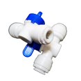 thumbnail image 4 of Malida Equa Straight 3/8 Inch OD Tube Ball Valve Quick Connect Fitting RO Water System (10 Pack), 4 of 4