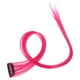 thumbnail image 4 of PTOOTP 10 extensiones de cabello sintético con clip y reflejos de colores (rojo rosa), 4 of 7