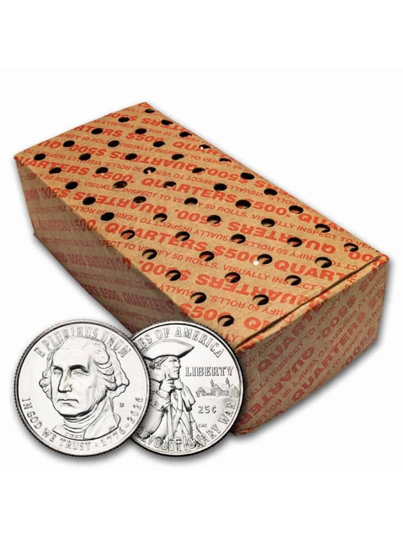 Collectible 2026-D Revolutionary War Semiquincentennial Quarter 50-ct Box BU