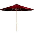 thumbnail image 4 of 9' Wood Market Umbrella, Multiple Colors, 4 of 7