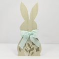 thumbnail image 5 of asddcavvf Easter Bunny Decoration Exquisite Wood Rabbit Shape Decoration for Home for Daily Easter for Present C Ornament, 5 of 5