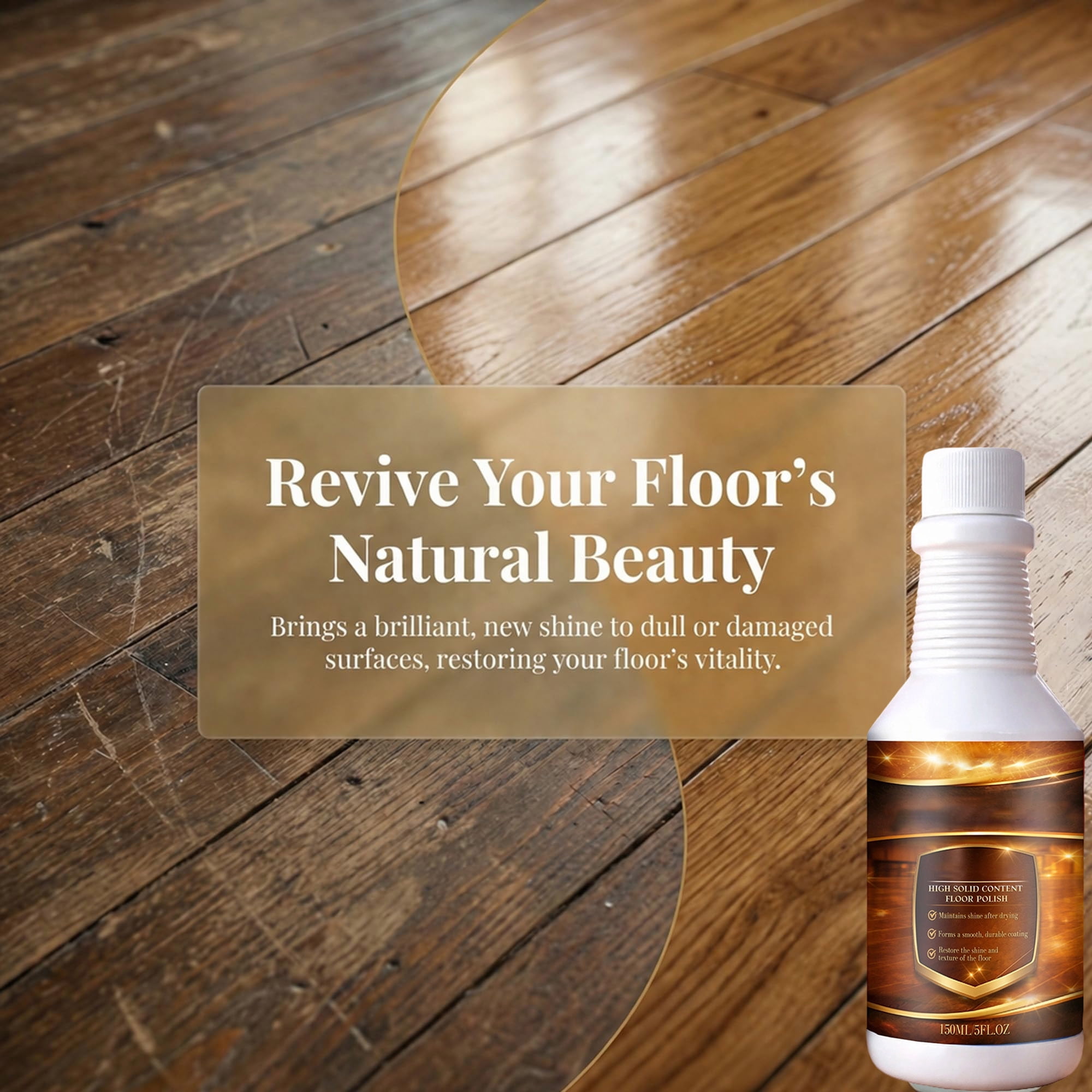 Wood Floor Restorer,150Ml Wood Cleaner, Floor Restore For Wood Floors,Hardwood Floor Restorer
