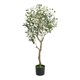 thumbnail image 1 of Olivo artificial con maceta, hojas verdes, 1,2 m, ideal para oficina, interior y hogar. Estilo B, 1 of 9