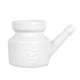 thumbnail image 1 of Olla Neti de CeráMica de 350 Ml para Limpieza de Nariz, Duradera, una Prueba de Fugas, para Enjuague Nasal, Lavado de Nariz, Hombres y Mujeres, Color Blanco, 1 of 5