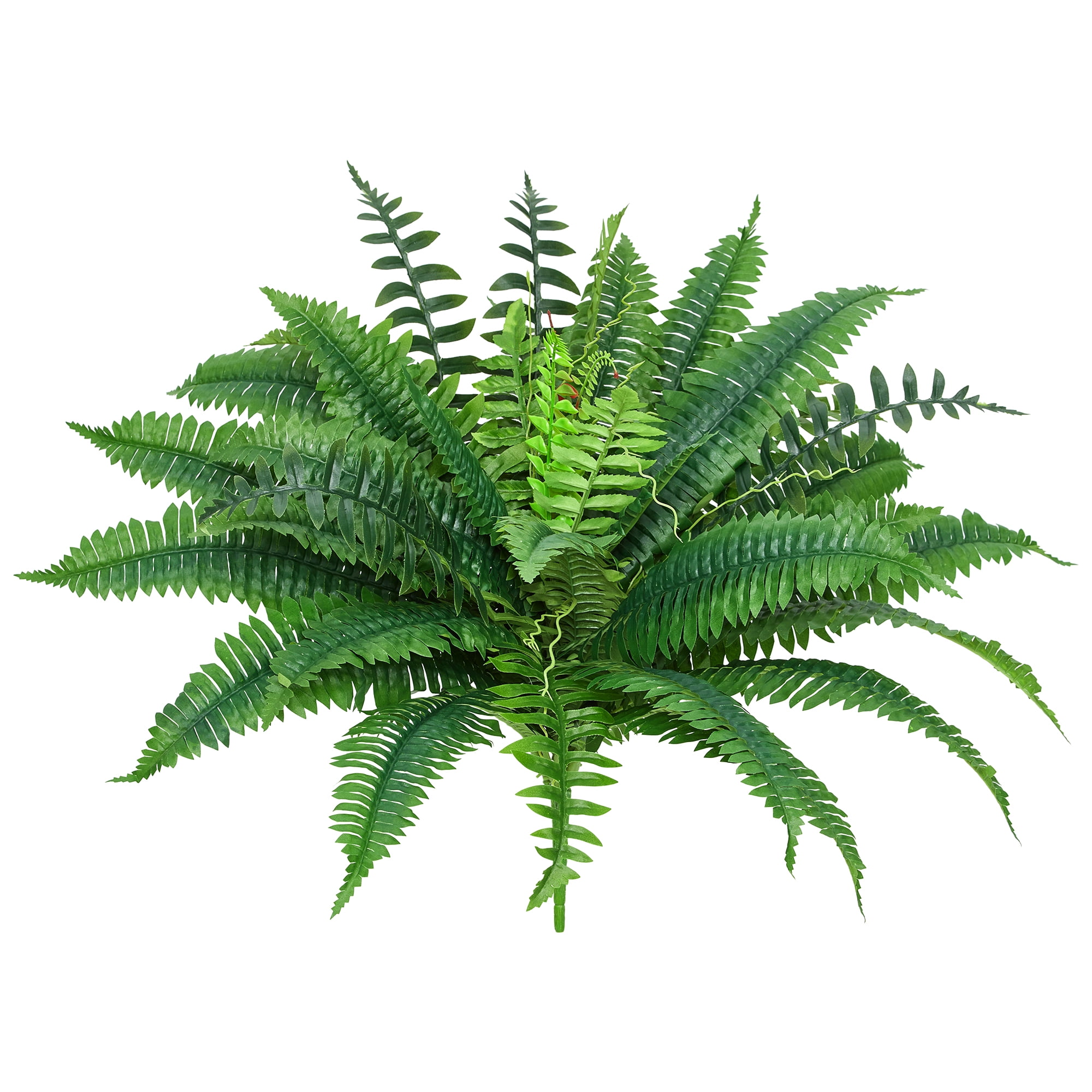 Artificial Boston Fern UV Resistant Outdoor Plants Fake Fern No Fade