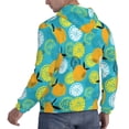 thumbnail image 3 of Hoodies for Men - Cute Orange Yellow Lemon Long Sleeve Comfrt Men'S Fashion Hoodies & Sweatshirts, Sweatshirts for Men Hoodies Pullover Clothing Clothes with Pouch, 3 of 7