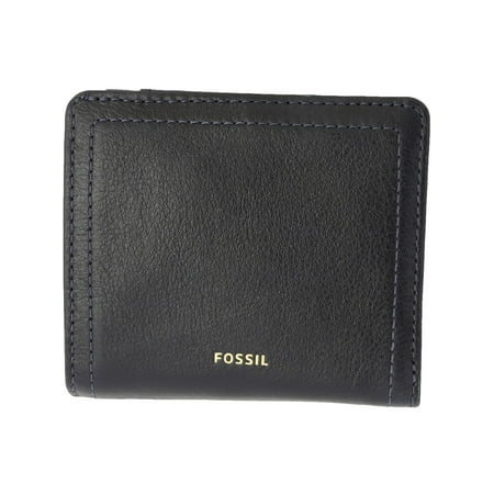 Fossil Men's Small Logan Rfid Bifold Wallet - Midnight (Best Small Mens Wallet)