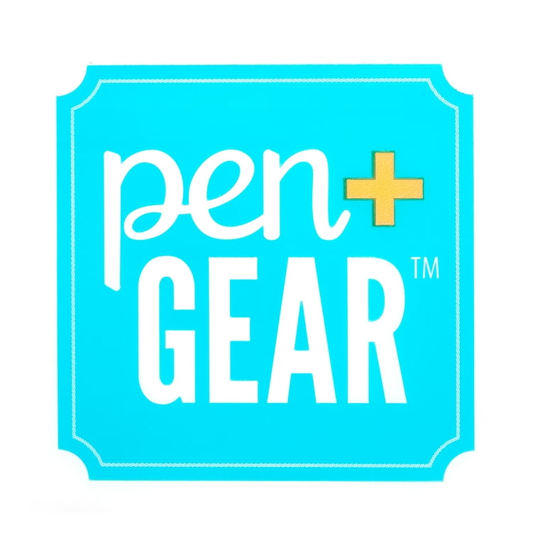 Pen+Gear 2-Pocket Poly Folders, Orange, 9.4