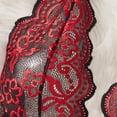 thumbnail image 6 of Levmjia Lingerie Set Lace Teddy Bodysuit One Piece Lingerie For Women Solid Color Soft Sheer Mesh Sleepwear Romantic Valentines Day Gift, 6 of 9