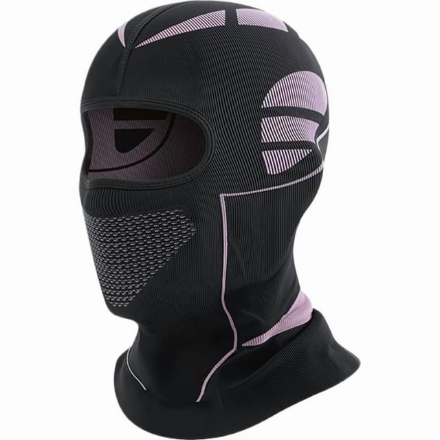 Nylon Ski Mask -Windproof, Thermal Lined, Multifunctional Face Cover for Outdoor Activities