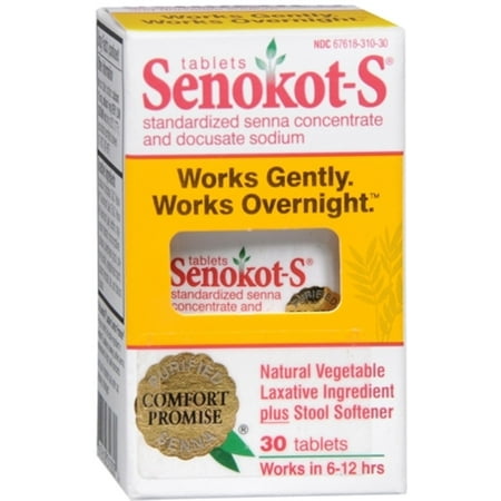 Senokot-S Tablets 30 Tablets (Pack of 2)