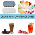 thumbnail image 5 of Bandeja para Hielo, Bandeja para Hielo para Hacer Hielo Hexagonal, Incluye 2 Bandejas, 5 of 5