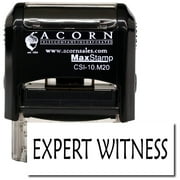Self-Inking Expert Witness Stamp with Pink Ink